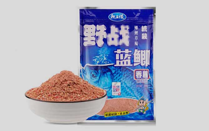 野战蓝鲫怎么开拉饵